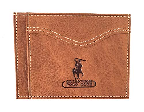 Greenwich Polo Club portadocumentos de Piel marrón Art. PG14W- 914-08B