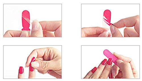 Gresunny 10 Hojas pegatinas uñas decorativas autoadhesivas nail stickers full cover DIY arte de uñas impermeable manicura francesa etiqueta uñas con limas de uñas