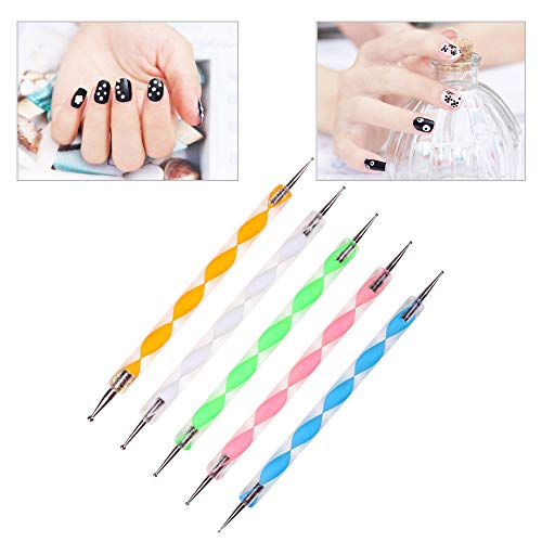 Gresunny35 piezas herramientas para pintar mandalas mandala dotting tools con plantillas, varillas acrílico, bandeja de pintura, herramientas de puntos para pintura rupestre colorantes arte de uñas