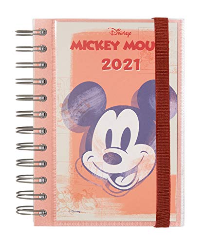 Grupo Erik - Agenda anual 2021 Mickey Films, Día página (11,4x16 cm)