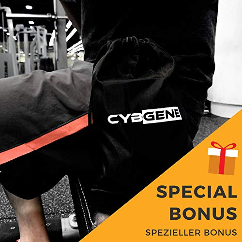 Guantes para ejercicio, con soporte de muñecas, para Crossfit, Levantamiento de pesas, Fitness gimnasio, Musculacion,Entrenamiento, Pull-up, Deporte, Levantamiento de poder, para hombre, mujer,CybGene