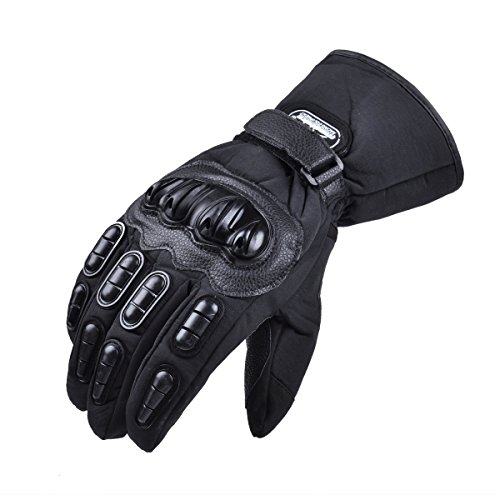 Guantes para motociclismo Madbike resistentes al agua, para el invierno