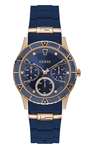 Guess Valencia Blue Dial Ladies Multifunction Watch W1157L3