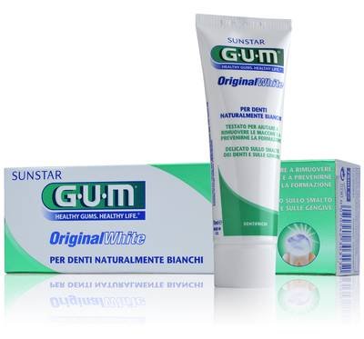 G.U.M Pasta de dientes GUM Original White - Lote de 6 x 75 ml