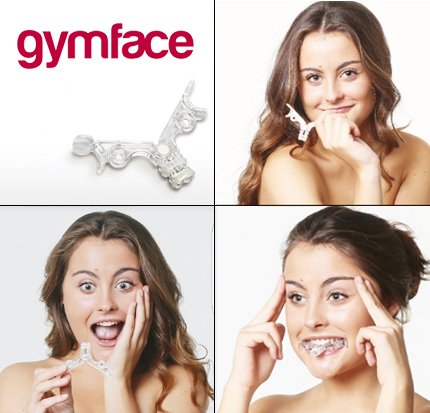 GYMFACE® - Lifting Facial, Yoga Facial, Gimnasia Facial, Ejercitador Facial 2018 (se incluye gomas de recambio)