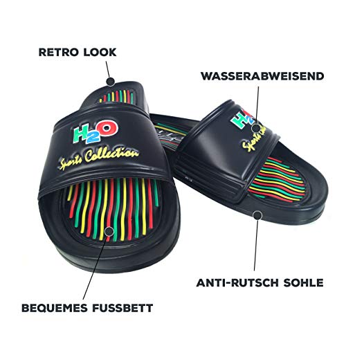 H2O Retro - Chanclas para hombre, color Azul, talla 44.5 EU