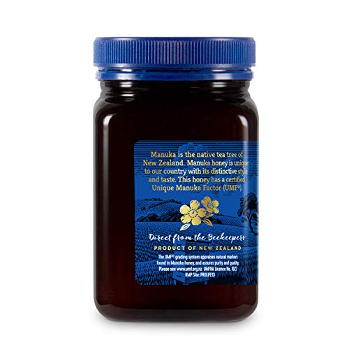 Haddrells of Cambridge Miel de Manuka | UMF 16+ MGO 572+ | Miel de manuka pura premium de Nueva Zelanda | 500g