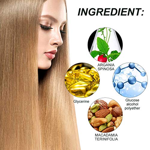 Hair Mask, Mascarilla Hidratante Cabello, Máscara para pelo, Cabello Mascarillas, mascara de cabello Profesional, Reparación Profunda reconstructor instantáneo para cabello dañado, 35gx2