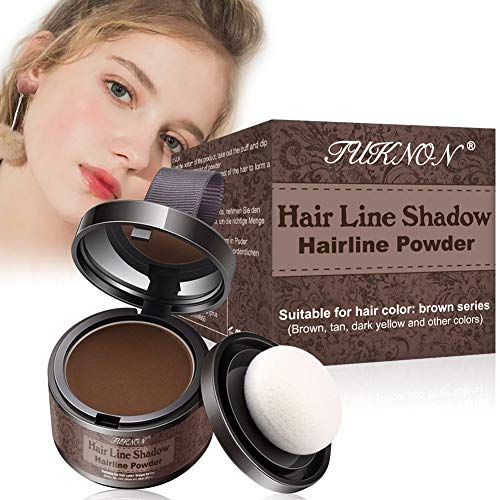 Hairline Shadow,Rayita en Polvo,Sombra pelo Hair Line,Espesante en polvo para hombres y mujeres，Polvo de línea de cabello modificado natural, Polvo de reparación de cabello de maquillaje de belleza