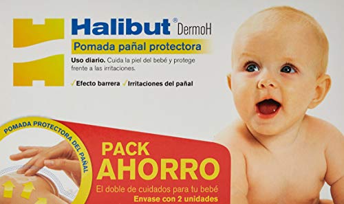 Halibut Halibut Dermoh Crema Pañal Pack Duplo 2X45Gr. 1 Unidad 300 g