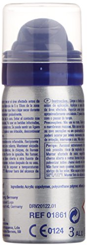 Hansaplast Apósito en spray, apósito transparente para una protección invisible, spray desinfectante, transpirable e impermeable para pequeñas heridas, 1 x 32,5 ml