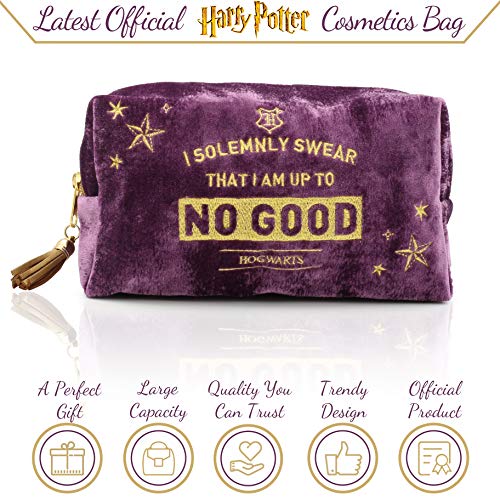 Harry Potter Neceser de Viaje para Mujer y Niñas Organizador de Bolso Cosmético Accesorios de Viaje Estuche de Maquillaje