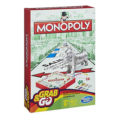 Hasbro Gaming Monopoly Juego de Viaje, versión española (B1002105)