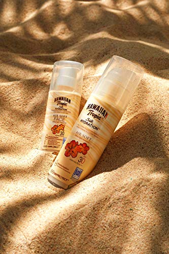 HAWAIIAN Tropic Silk Air Soft SPF 30 - Crema Solar Ultraligera con Lazos de Seda, 150 ml