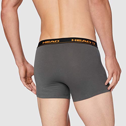 Head Men’s Basic Boxers (5 Pack) Calzoncillos, Sombra Oscura, M (Pack de 5) para Hombre