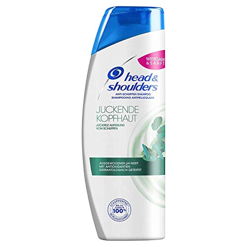 Head & Shoulders - Champú para cuero cabelludo con picor, Pack de 6 (6 x 300 ml)
