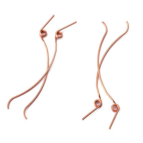 Healifty 70 unids Piano Hammer Butt Springs para pianos verticales Reparación de piezas de repuesto (Golden)