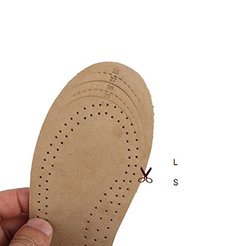Healifty Plantillas absorbentes de amortiguación Plantillas de calzado deportivo Antideslizante Amortiguación Las suelas de zapatos se pueden cortar Plantillas para niños Talla S (24-28)