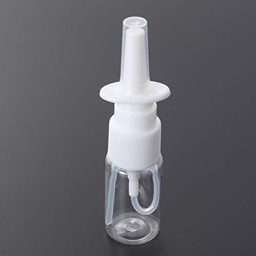 HEALLILY Botellas portátiles de Aerosol Nasal 10 ml Rinitis Niebla Botella de Aerosol Nasal 5 Piezas