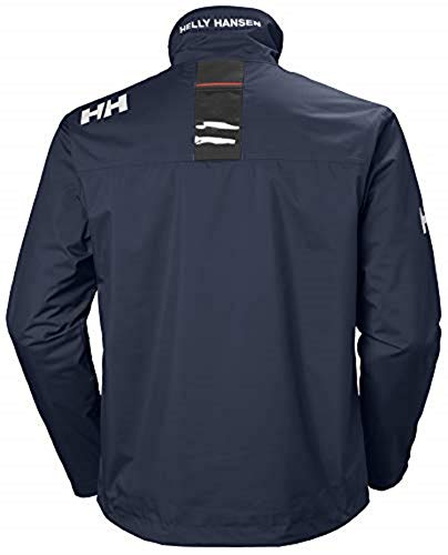 Helly Hansen Crew Midlayer Chaqueta deportiva impermeable, Hombre, Azul (Azul Navy 597), S