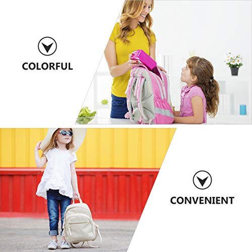 Hemoton 10Pcs 30Ml Botella de Desinfectante de Manos para Niños Vacío Recargable Mini Soporte de Perfume Estuche Líquido Llavero Portadores de Loción de Manos a Prueba de Fugas Limpiador