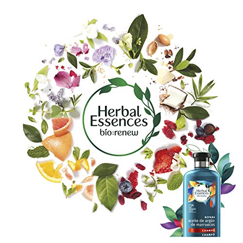 Herbal Essences Bío: Renew Repara Champú - 6 Recipientes de 400 ml - Total: 2400 ml