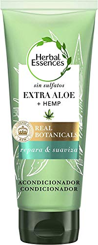 Herbal Essences Champú Bio: Renew sin Sulfatos con Aloe Intenso Y Hemp, en Colaboración con el Royal Botanic Gardens de KEW + Acondicionador Bio: Renew sin Sulfatos con Aloe Intenso Y Hemp