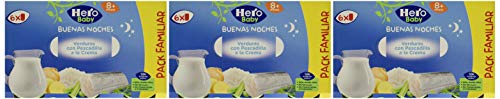 Hero Baby Buenas Noches Tarrito De Pescado 1140 g - Pack de 3
