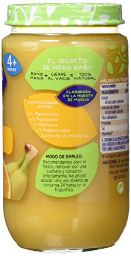 Hero Baby - Infantil Frutas Variadas. A Partir De 4 Meses. Sin gluten 235 gr - Pack de 12 (Total 2820 gr)