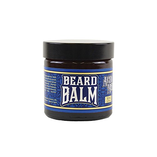 HEY JOE - Beard Balm Nº1 ACID MELON 50ml | Balsamo para barba 50ml con ARGÁN, JOJOBA, COCO y manteca de KARITÉ. Aroma a MELÓN
