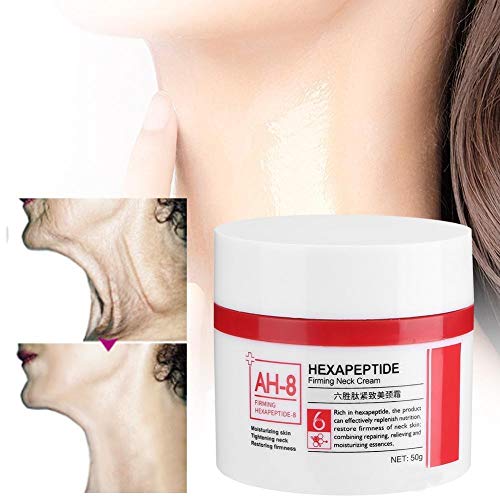 HGY 50g hexapéptido Neck Anti-Arrugas Crema de Cuello de elevación de apriete Crema Hidratante