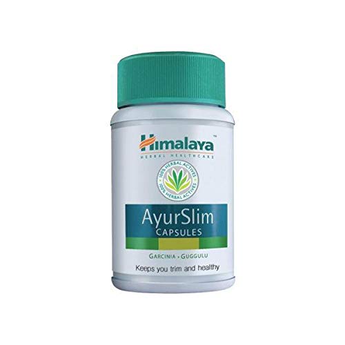 Himalaya Ayurslim - Suplementos para adelgazar muy rápido - Control De Peso De Forma Natural - 60 Cápsulas