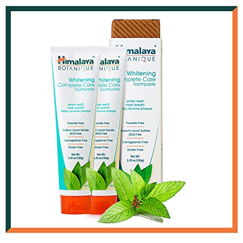 Himalaya Botanique Whitening Toothpastes (Simply Mint, 2-Pack)