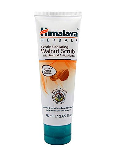 Himalaya Gentle Exfoliating Walnut Scrub - Juego de 2 productos de belleza ayurvédicos