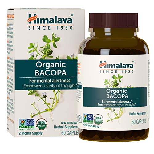 Himalaya Herbal Suplemento, Bacopa, 60 Cápsulas