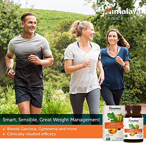 Himalaya LeanCare con Gymnema & Guggul | Suplemento Natural para el Control de Peso | Mantiene un Metabolismo Saludable | 120 Caps, 600 mg (LeanCare - Weight Control)
