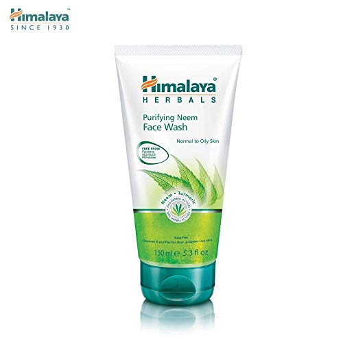 Himalaya Neem Face Wash Gel, Scrub and Mask - Solución natural sin jabón para los hombres y las mujeres - Ayuda a minimizar, controlar y prevenir el acné - Set de 3 (Total Acne Solution Set-Gel)