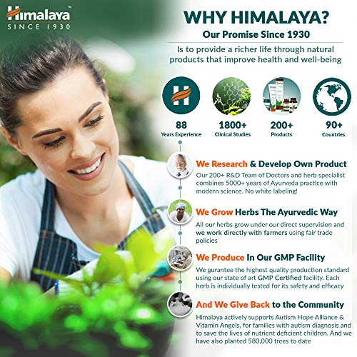Himalaya UriCare - Suplemento herbario sin cafeína para el riñón y el tracto urinario - 840 mg (120 Caps - 1 Mes de Suministro)