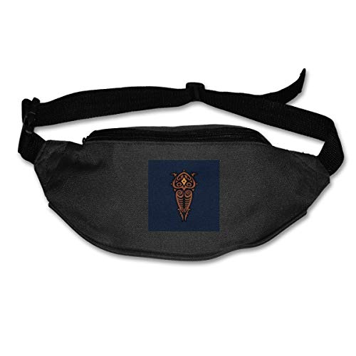 HKUTKUFGU Fanny Pack para Mujeres y Hombres Avatar Legend of Korra Vaatu riñonera Bolsa de Viaje Bolsillo Cartera Bum Bag para Correr, Ciclismo, Senderismo, Entrenamiento