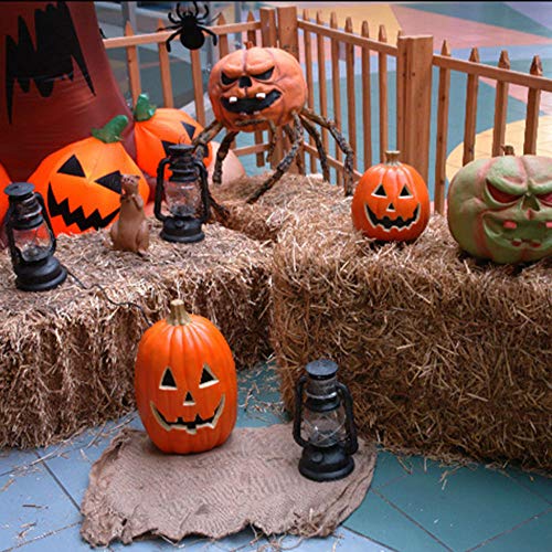 HLCE Botón de Halloween Batería Ratón Rat Light Mall Parque de Atracciones Decoración de Halloween Hueco Simulación Mouse Rat Forma Luz Decoraciones