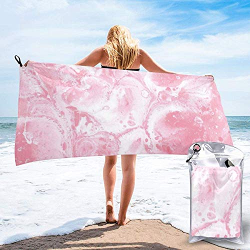 Hogar y cocina Baño Textiles de baño Toallas Toallas de playa Quick Dry Beach Towel Traditional Tribal Folk Inspiration Dreamcatchers Symbolic Print Microfiber-Sand Free-Lightweight Thin Bath Towels-2