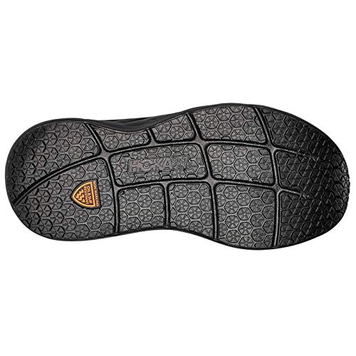 HOKA ONE ONE Men's Bondi SR Running Shoe (Black/Black, Numeric_10)