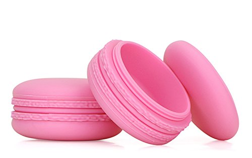 Holzsammlung 4 Piezas Vacío Silicona Envase de Crema Cosmética de Viaje con Sellado Tapas, Anti-Fugas & Rellenable para Equipaje de Mano, Libre de BPA para píldoras, lociones, Polvos etc - 20 ml