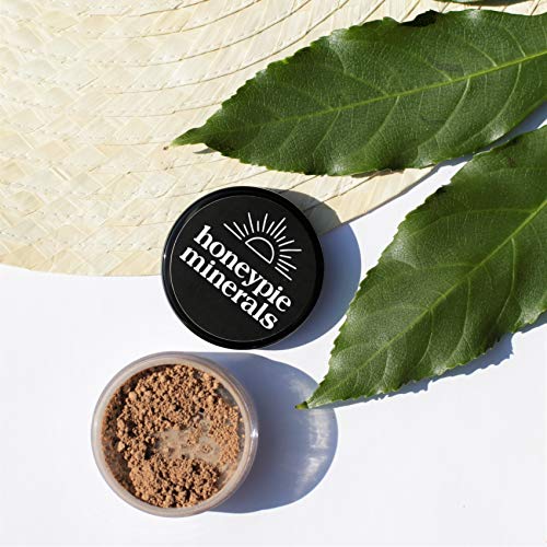 Honeypie Minerals Bronzer - Bronceador Sunkissed - 3g - Maquillaje sin crueldad natural de contorno mineral - Polvo suelto maquillaje para todos los Skintypes