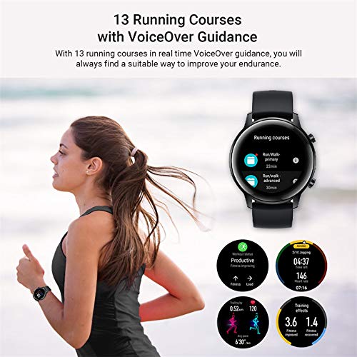 Honor Smartwatch Magic Watch 2, 42mm Reloj Inteligente con Pulsómetro, hasta 14 días de Batería, 5ATM Waterproof, Pantalla Táctil Amoled de 1.39", GPS, 15 Modos Deportivos, Llamadas Bluetooth