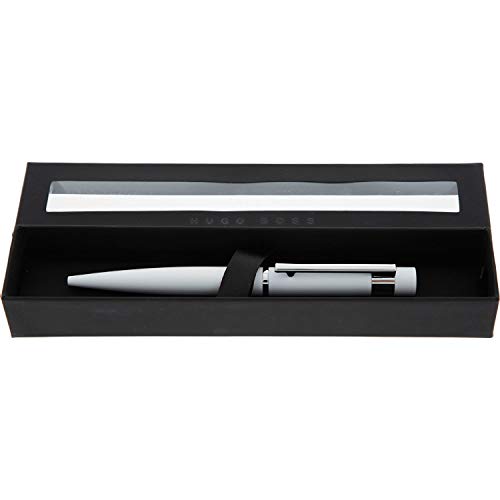 HUGO BOSS - Bolígrafo de punta de bola, color blanco