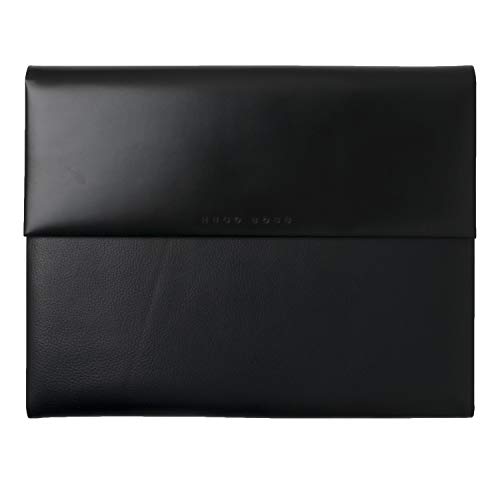 Hugo Boss hlf701 a Caption maletín A4 contraste negro
