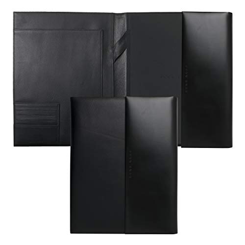 Hugo Boss hlf701 a Caption maletín A4 contraste negro