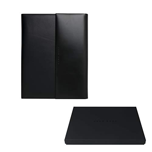 Hugo Boss hlf701 a Caption maletín A4 contraste negro