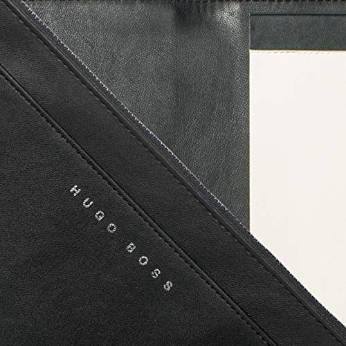 Hugo Boss htf808 a Stripe maletín A4 Soft Black